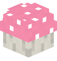 Pink Mushroom with Spots