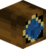 Blue Water Gem (Wood Frame)