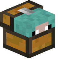 Cyan Sheep in Chest