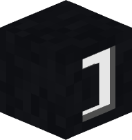 Black Square Bracket (closed)