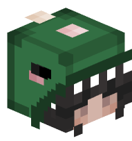 Girl in Dinosaur Costume