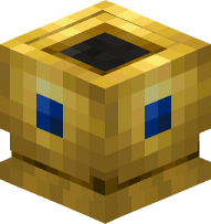 Golden Chalice with Gem (blue)