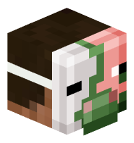 Man with Zombie Pigman Mask