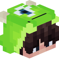 Boy with Mike Wazowski Costume