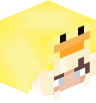 Girl with Chick Costume