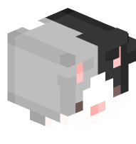 Calico Cat (Black & Light Gray)