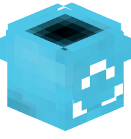 Recycling Bin (light blue, empty)