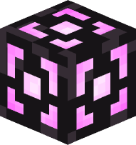 Lantern (black, pink light)