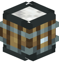 Barrel with Calcite