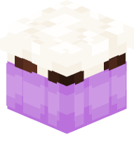 Buttercream Chocolate Cupcake (Purple)