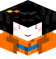 Geisha Doll (orange)