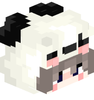 Girl In Panda Costume