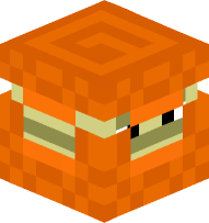 Shulker (orange, upsidedown)