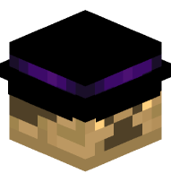 Sephia Steve with Hat (purple)