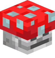 Skeleton wearing Mushroom