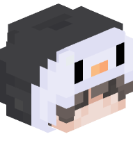 Boy with Penguin Costume