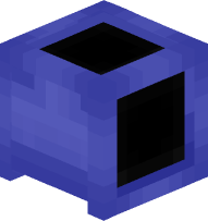 Upwards Tee Pipe (blue)