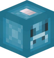 Cow Cube (cyan)