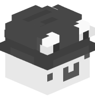 Creature with Froggy Hat (black)