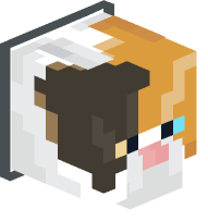 Collared Calico Cat (gray)