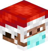 Christmas Steve with a Mask