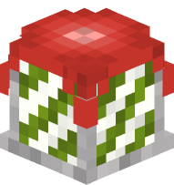 Firework Rocket (white / green)