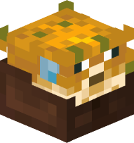 Pufferfish in Leather Helmet