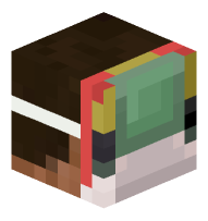 Man with Salmon Mask