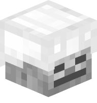 Skeleton with Leather Helmet (white)