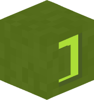 Green Square Bracket (closed)