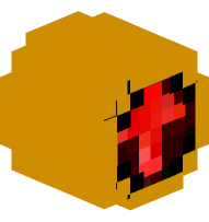 Yellow Traffic Light - Straight Arrow (red)