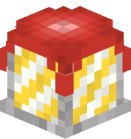 Firework Rocket (white / yellow)