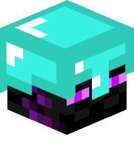 Enderman with Diamond Helmet