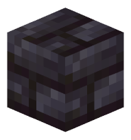 Cracked Polished Blackstone Bricks