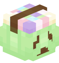 Trick Or Treat Basket (Lime, Ghost Face)