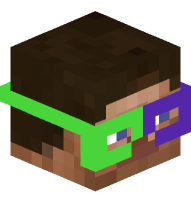 Masked Steve (green / blue)