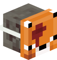 Zombie with Horror Fox Mask