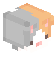 Calico Cat (Orange & Light Gray)