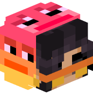 Girl with Pepe Costume