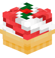 Ice Cream Cone (candy cane, holly)