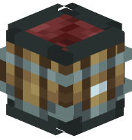 Barrel with Netherrack