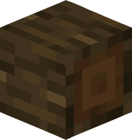 Dark Oak Log (sideways)