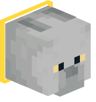 Collared British Shorthair Cat (yellow)