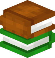 Books (brown and green)