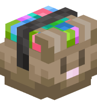 Trick or Treat Basket (brown rabbit)