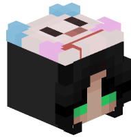 Woman with Clown Mask