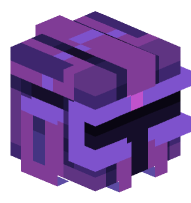 Purple Knight Helmet