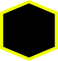 Framed Cube (yellow)