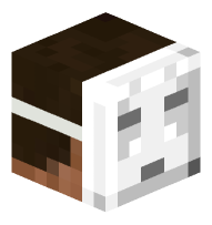Man with Ghast Mask