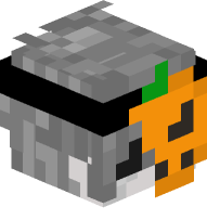 Boy with Pumpkin Mask